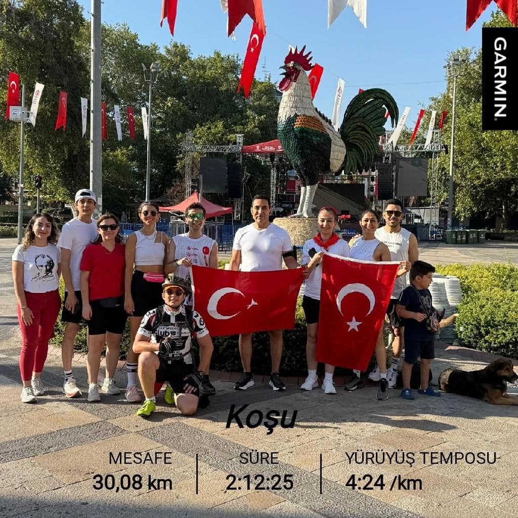 30 Ağustos'ta 81 İlde 81 Koşucu: TCR Denizli'yi Temsil Etti